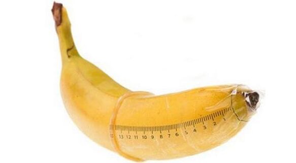 Visualization of penis enlargement