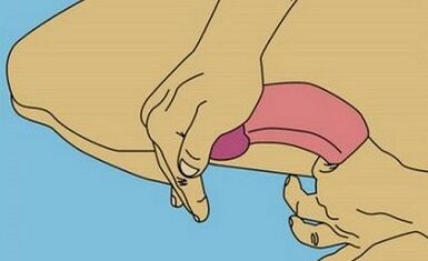 Jelching as a method of enlarging the penis