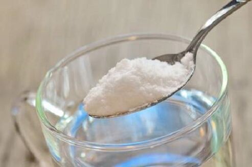 Soda solution for penis enlargement