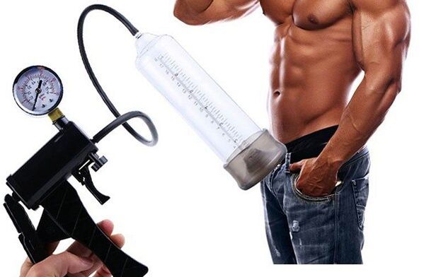 A vacuum pump will help temporarily increase penis size